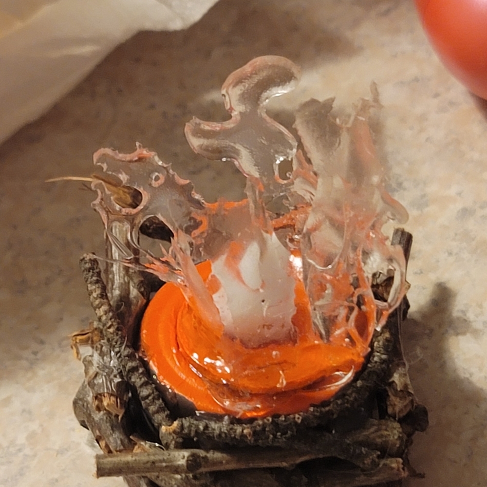 ☆Handmade☆ BJD Bonfire/fireplace Flame